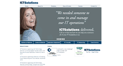 Desktop Screenshot of ictsolutions.com.mt